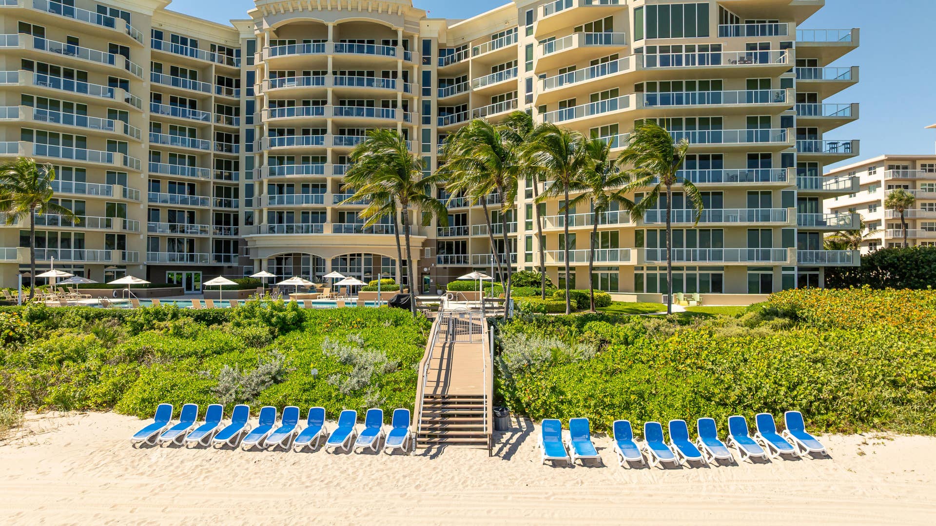 1063 Hillsboro Mile, #707, Hillsboro Beach, FL 33062 Ocean Grande beach area