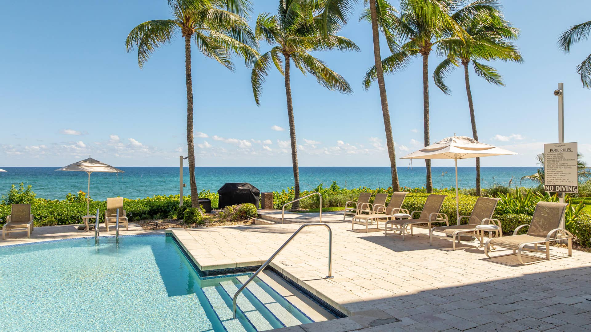 1063 Hillsboro Mile, #707, Hillsboro Beach, FL 33062 Resort style pool