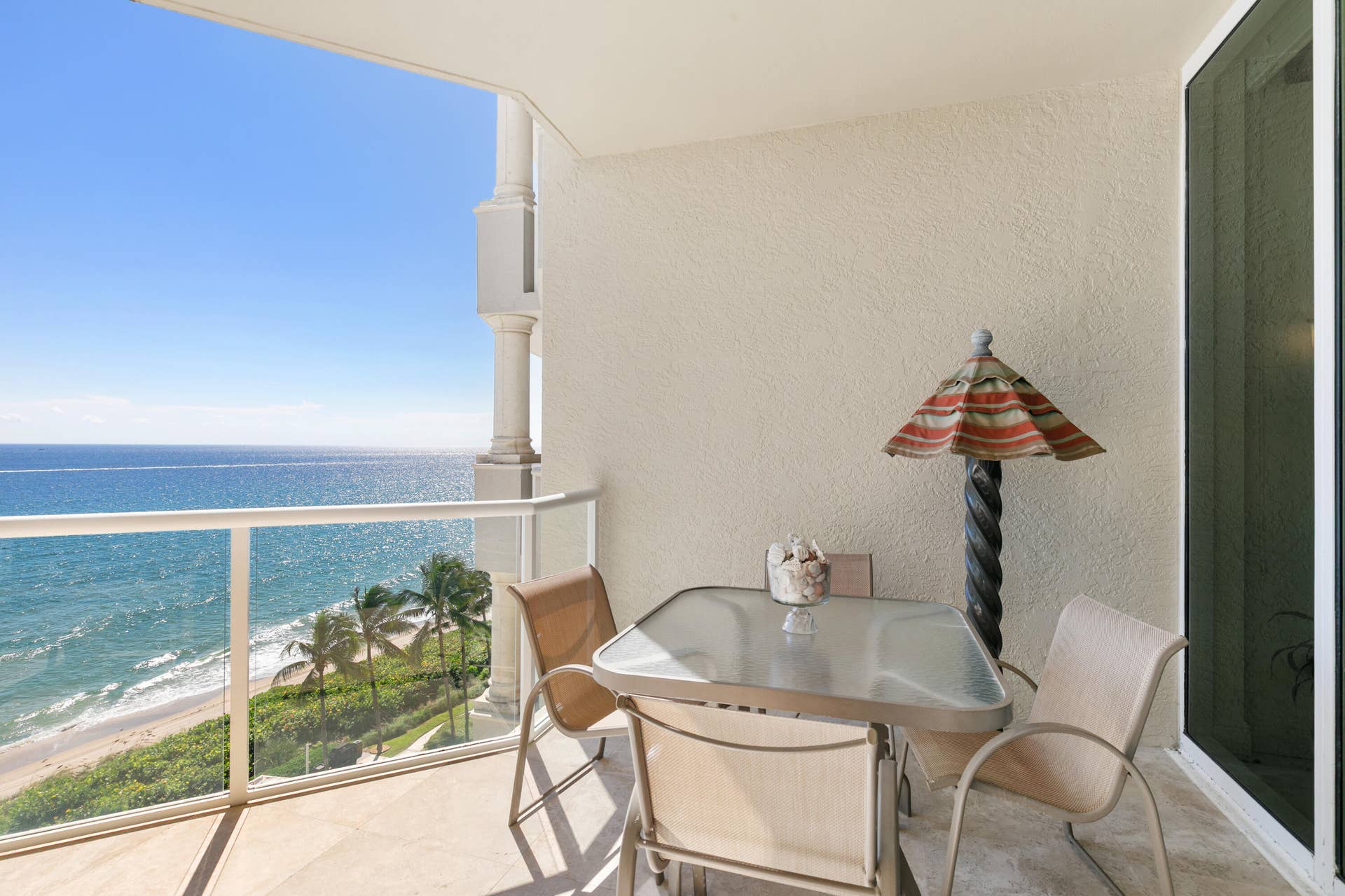1063 Hillsboro Mile, #707, Hillsboro Beach, FL 33062 Balcony off living area
