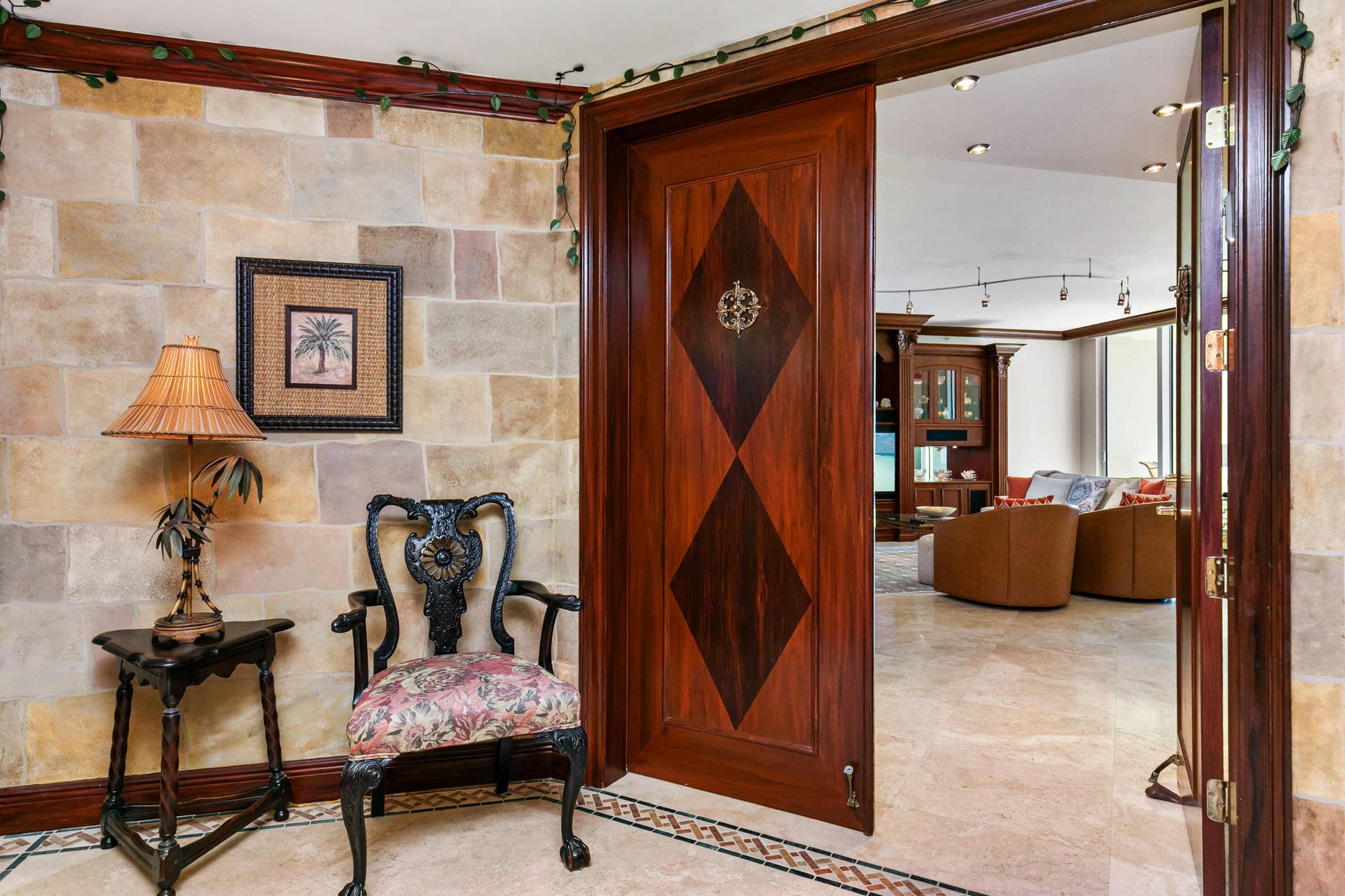 1063 Hillsboro Mile, #707, Hillsboro Beach, FL 33062 Private resident vestibule off of elevator before entering into residence.
