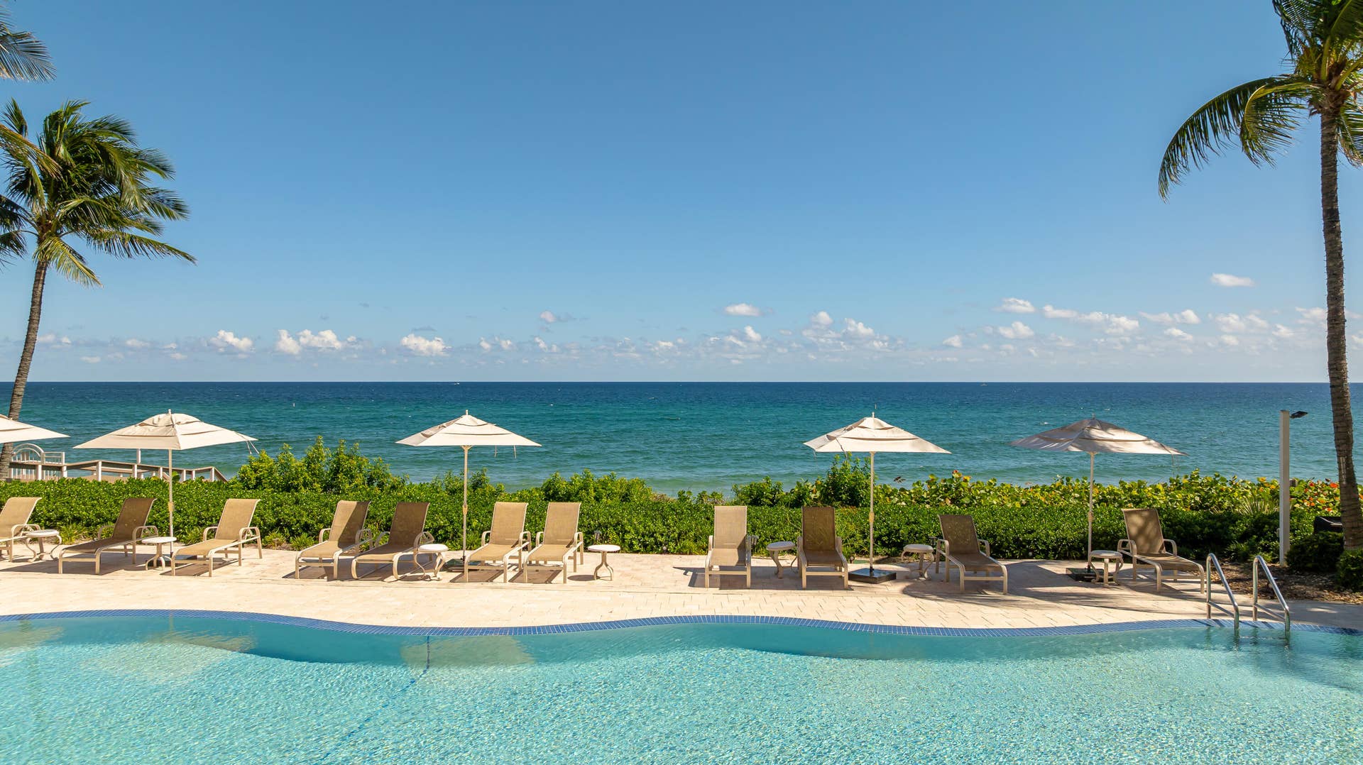 1063 Hillsboro Mile, #707, Hillsboro Beach, FL 33062 Resort style infinity pool