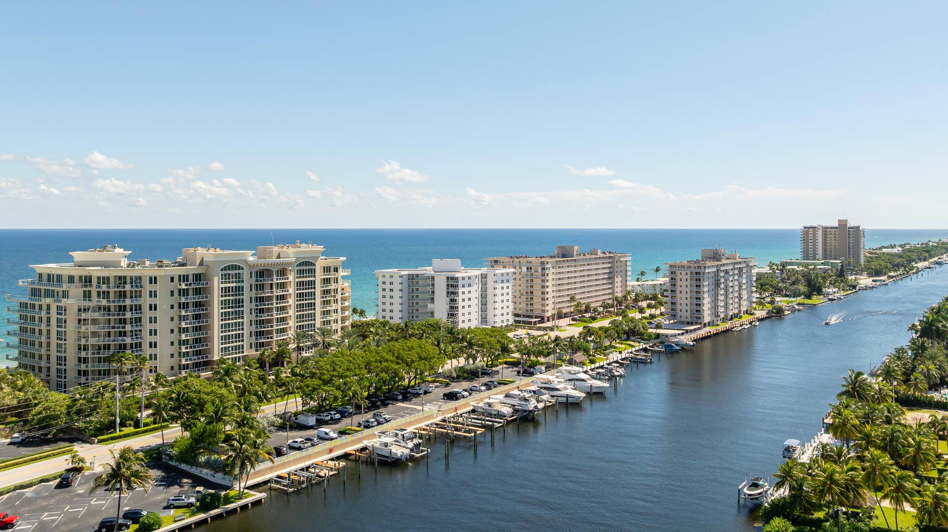1063 Hillsboro Mile, #707, Hillsboro Beach, FL 33062 Intracoastal waterways and Atlantic Ocean