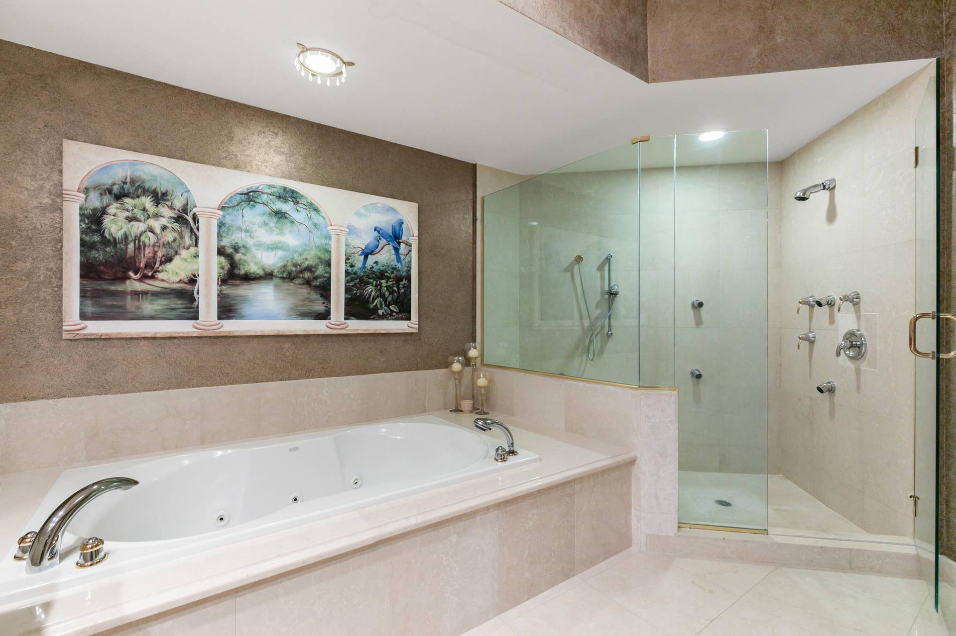 1063 Hillsboro Mile, #707, Hillsboro Beach, FL 33062 Primary ensuite luxury spa bath
