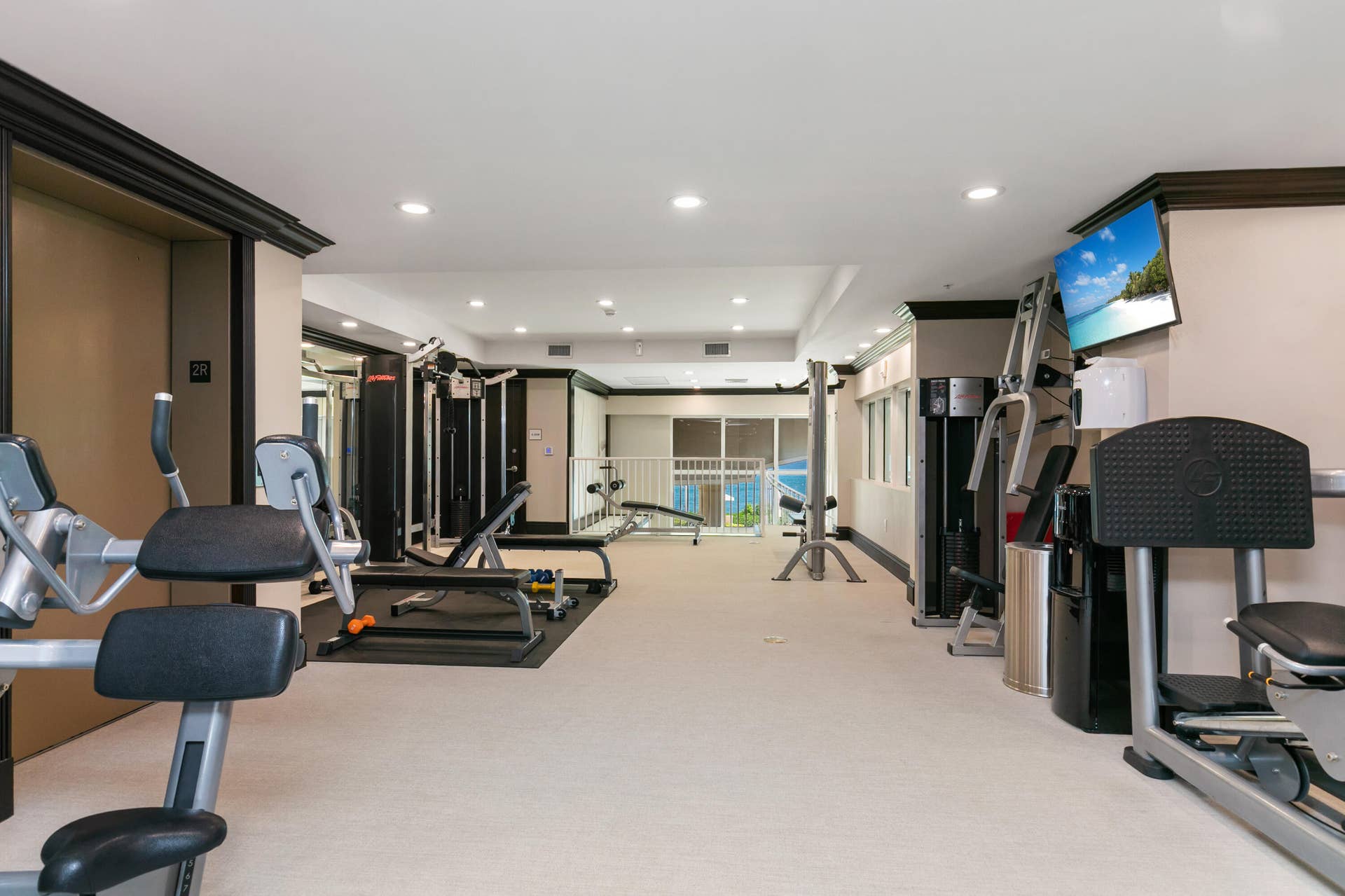 1063 Hillsboro Mile, #707, Hillsboro Beach, FL 33062 Two-level fitness center