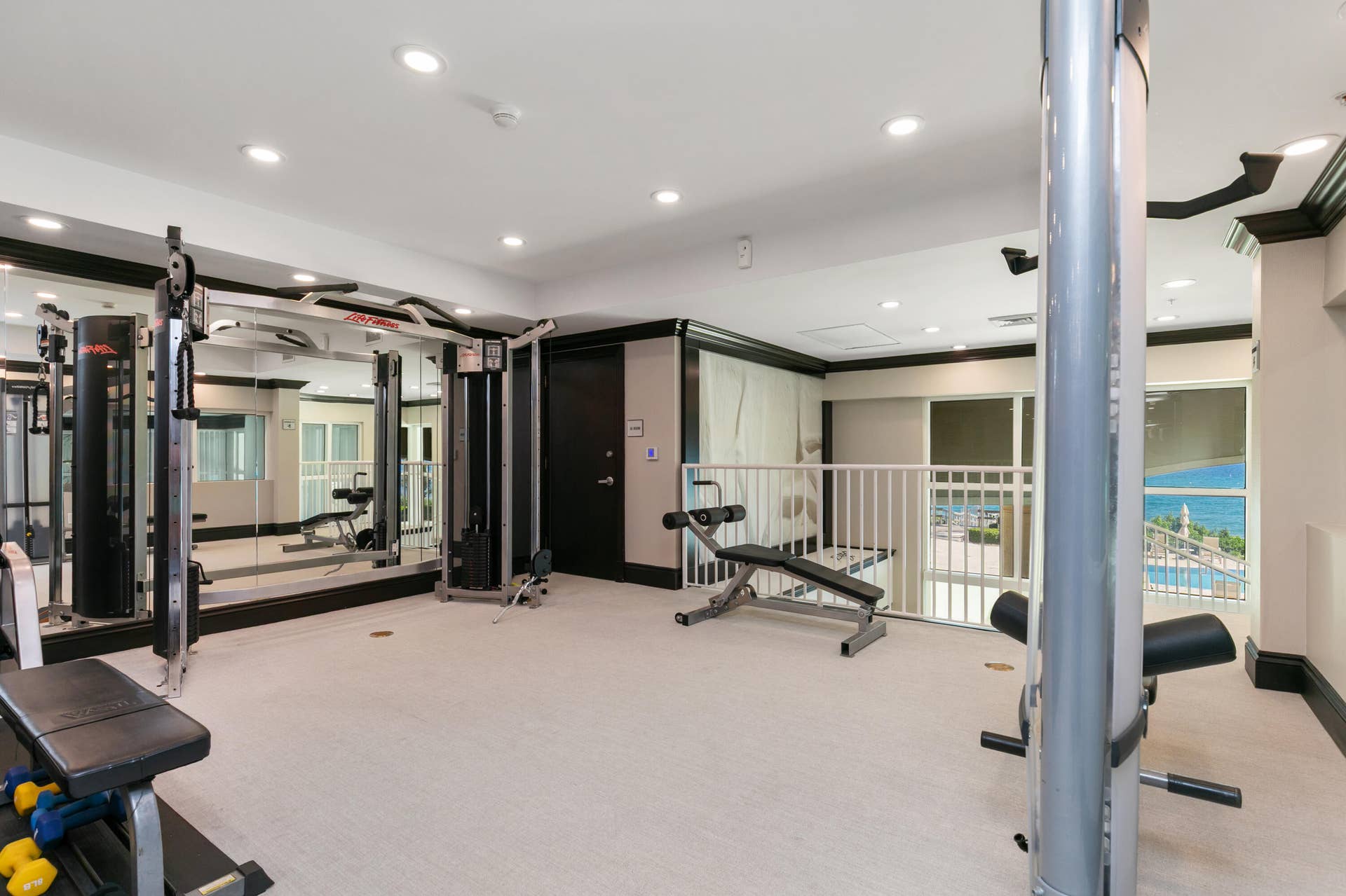 1063 Hillsboro Mile, #707, Hillsboro Beach, FL 33062 Two-level fitness center