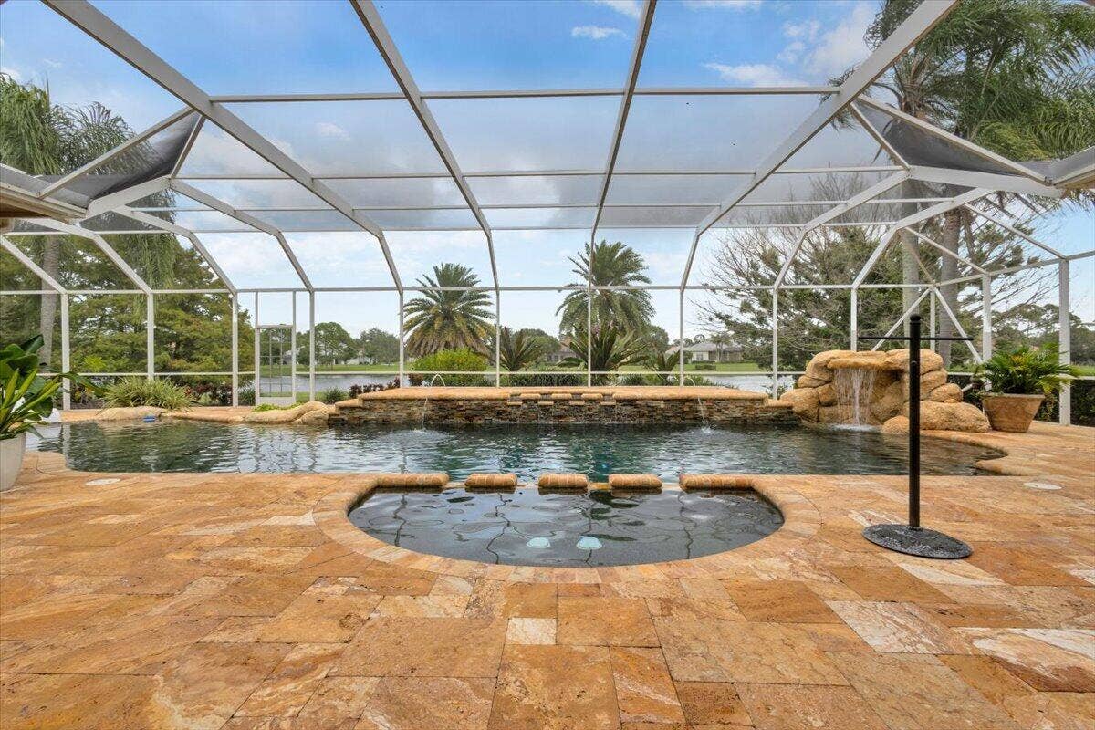 7953 Saddlebrook Drive, Port St Lucie, FL 34986 Pool & Spa