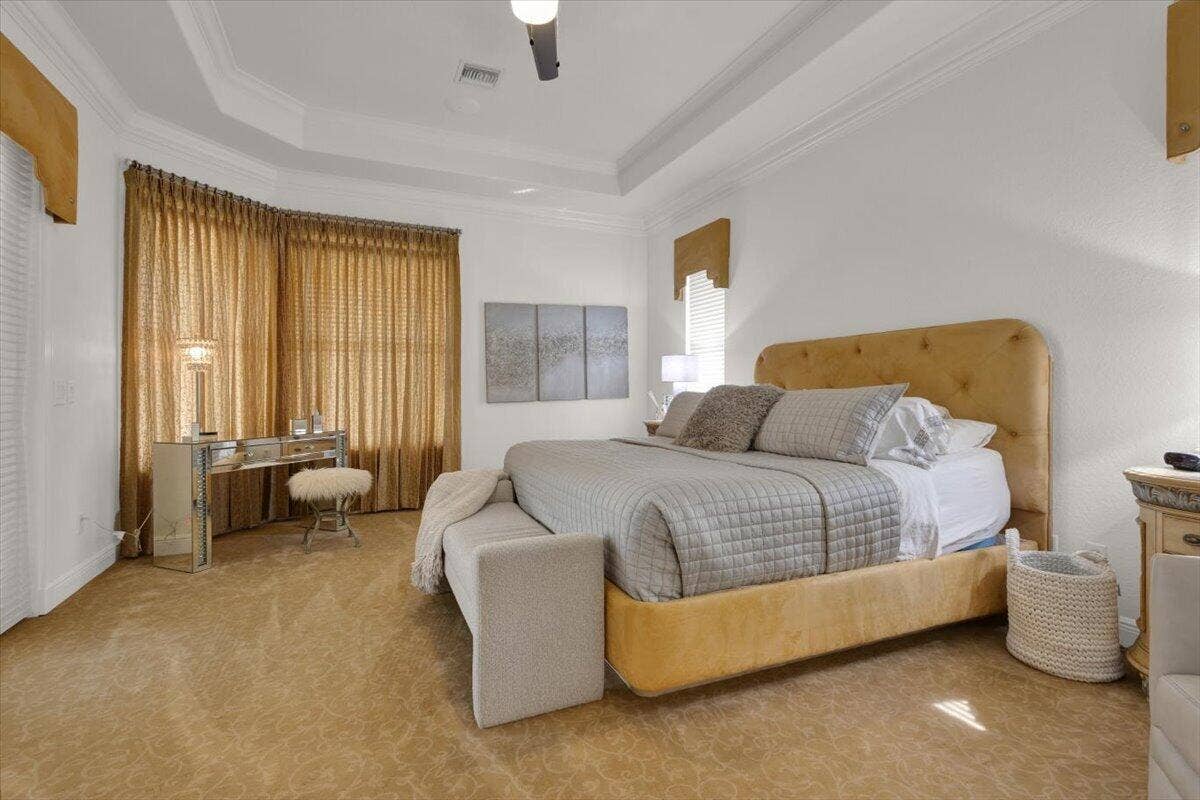 7953 Saddlebrook Drive, Port St Lucie, FL 34986 Master Bedroom