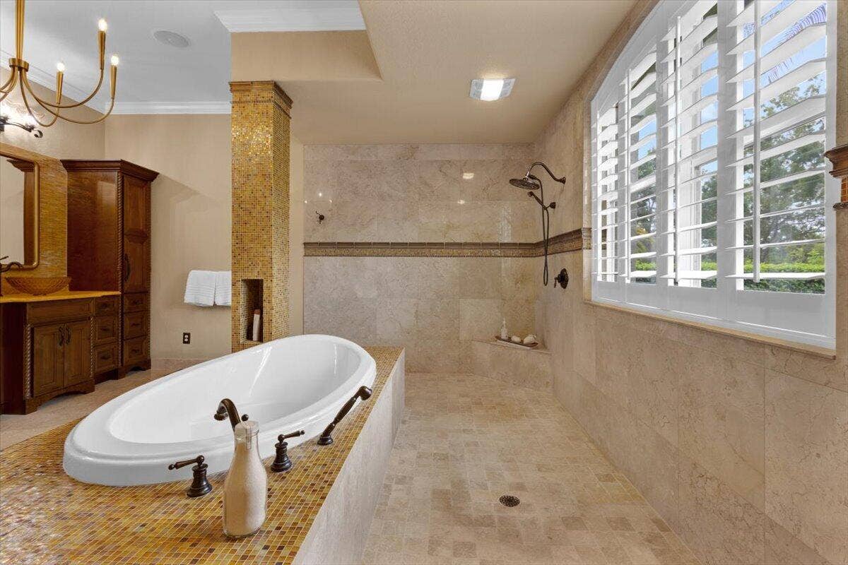 7953 Saddlebrook Drive, Port St Lucie, FL 34986 His & Hers Walk in Shower