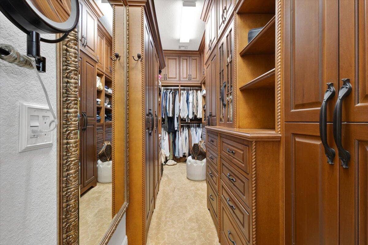 7953 Saddlebrook Drive, Port St Lucie, FL 34986 Master Custom Closet