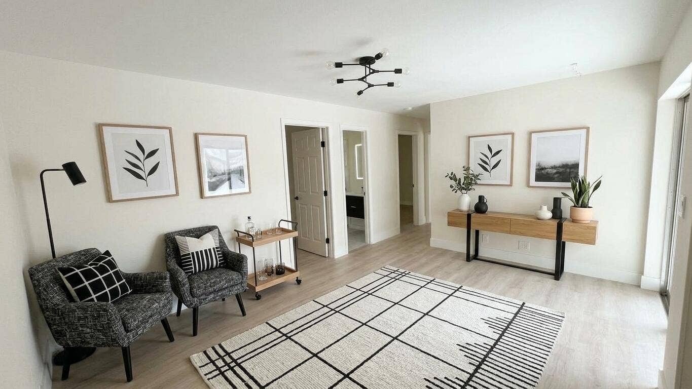 8270 NW 66TH Terrace, Tamarac, FL 33321 Family room-staged
