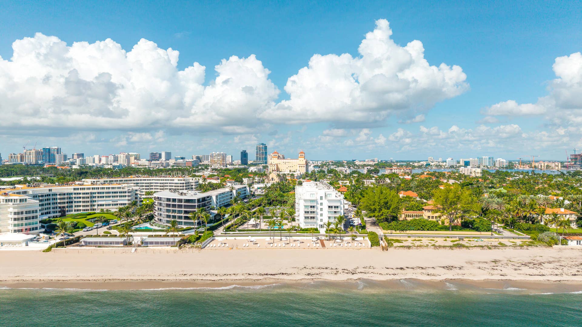 170 N OCEAN Boulevard, #411, Palm Beach, FL 33480 Aerial View
