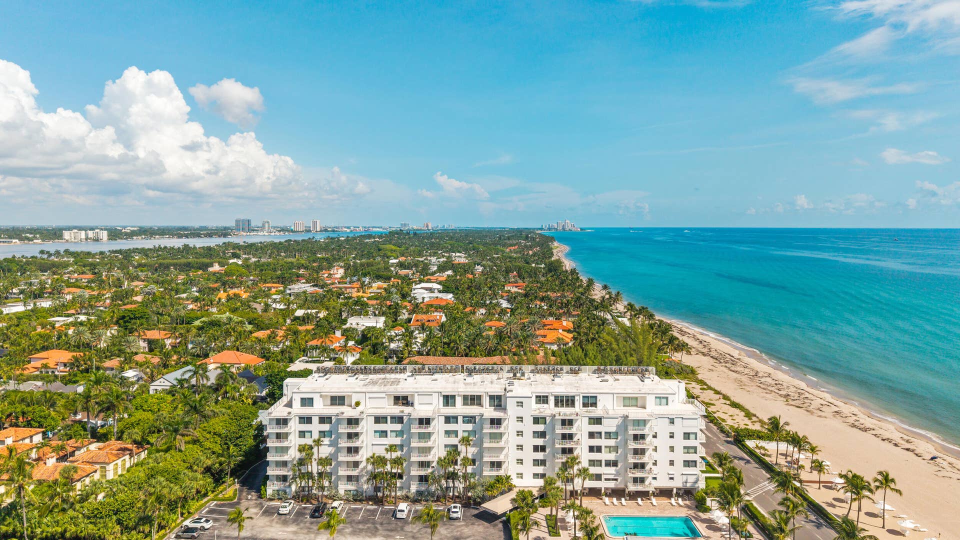 170 N OCEAN Boulevard, #411, Palm Beach, FL 33480 Aerial View