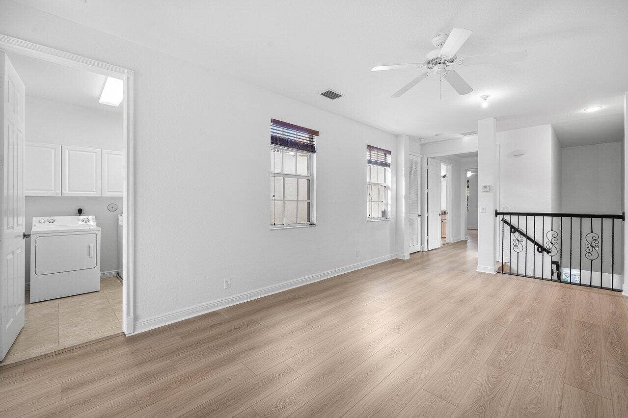 8221 NW 8TH Way, Boca Raton, FL 33487 Upstairs Loft View Toward Stairway