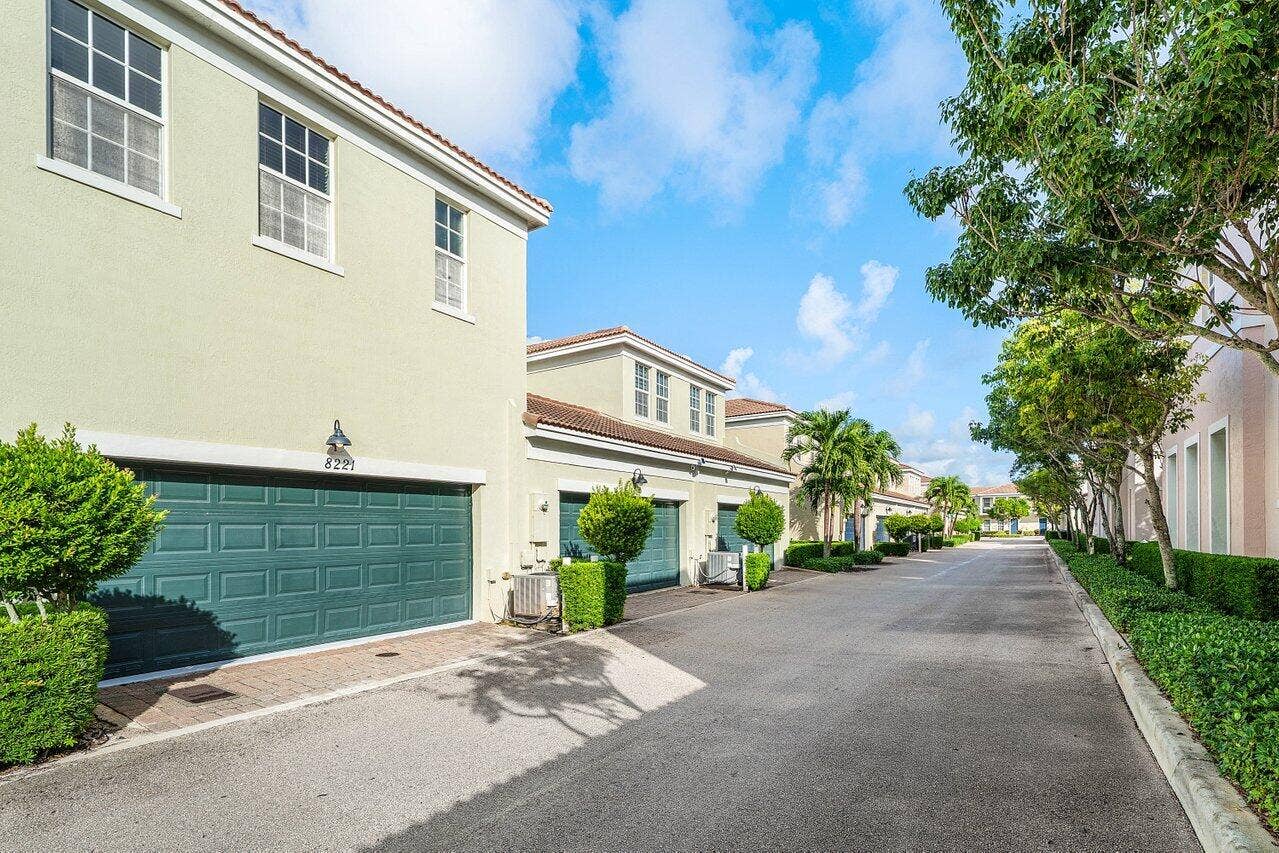 8221 NW 8TH Way, Boca Raton, FL 33487 Rear Exterior & Garage Access