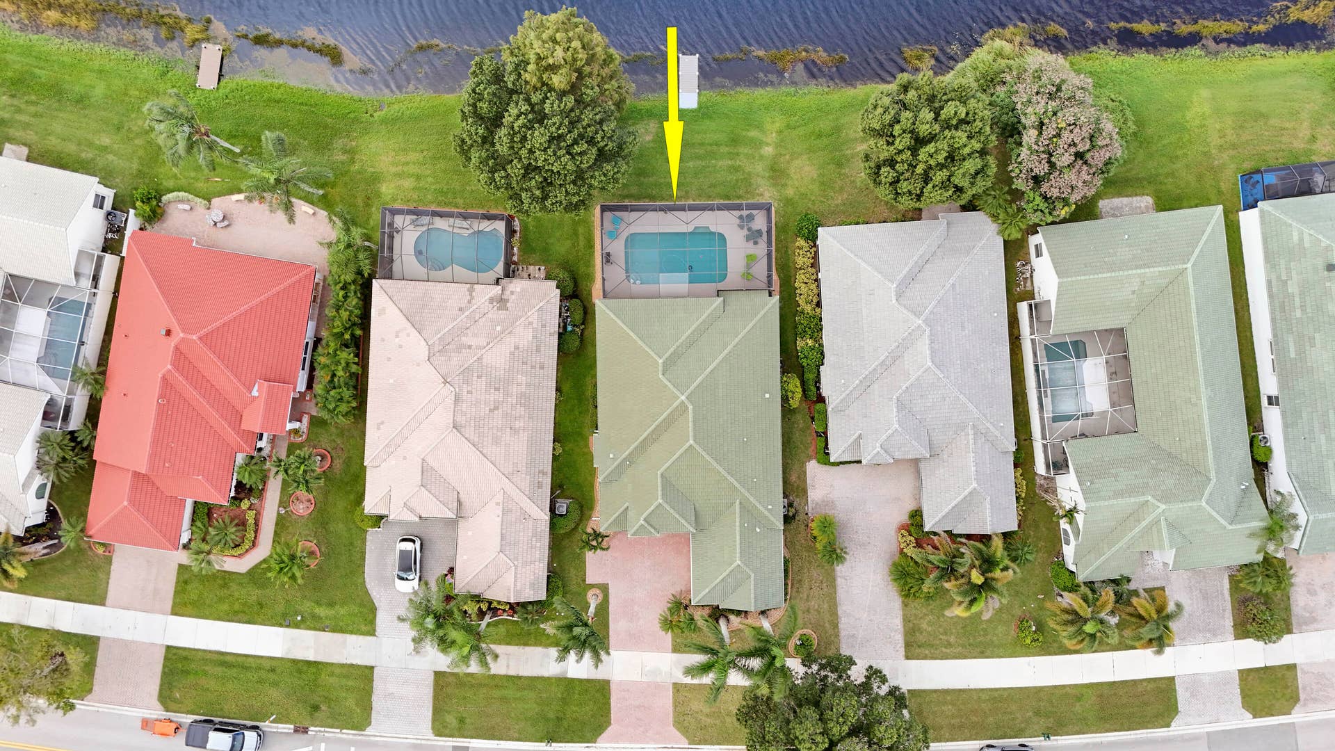 636 SW Lake Charles Circle, Port St Lucie, FL 34986 Aerial
