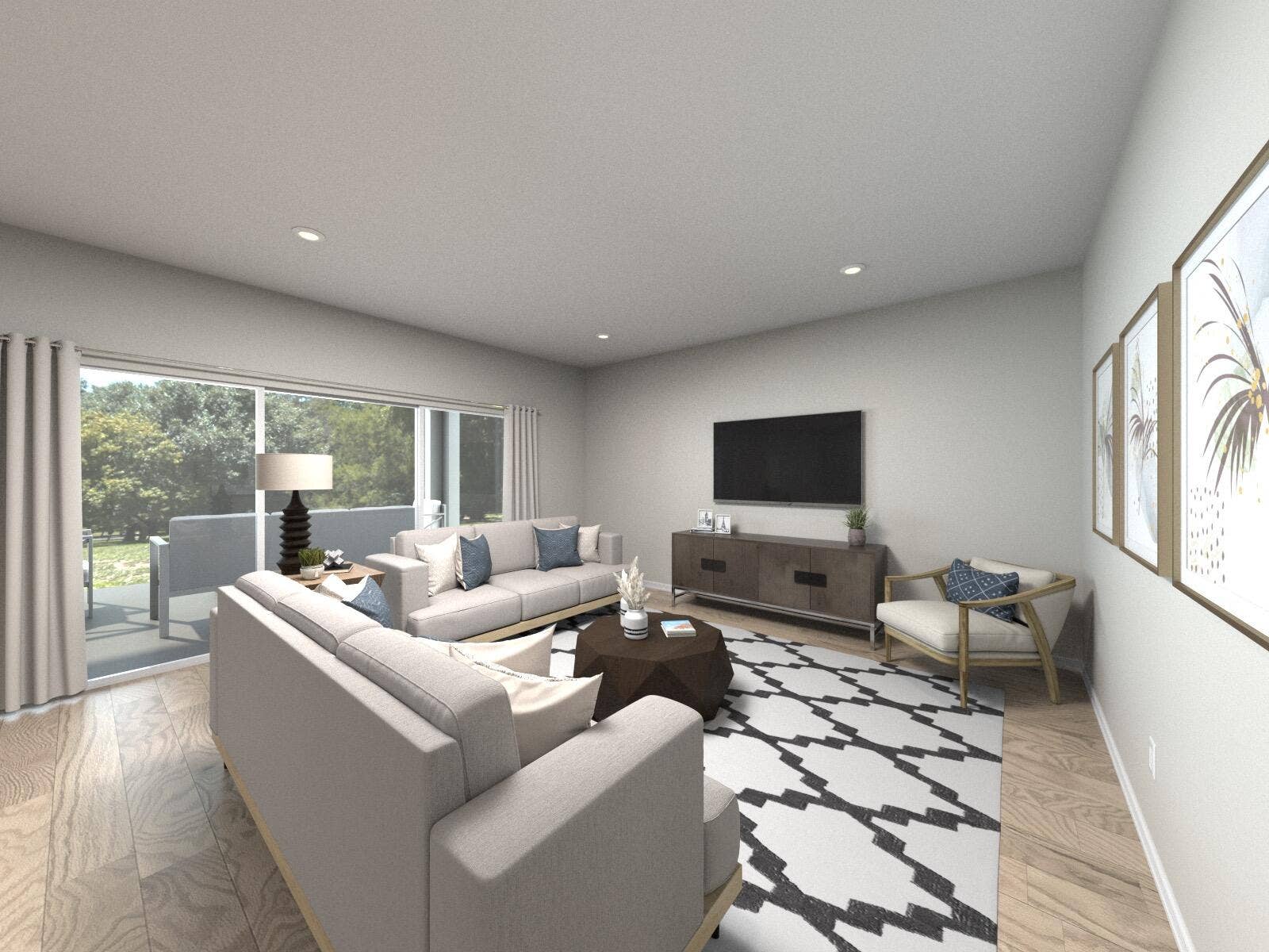 5579 HAMPTON PARK Circle, Vero Beach, FL 32966 Photos are not of the actual home, but are photos of the builder home with same floorplan with similar interior finishes.