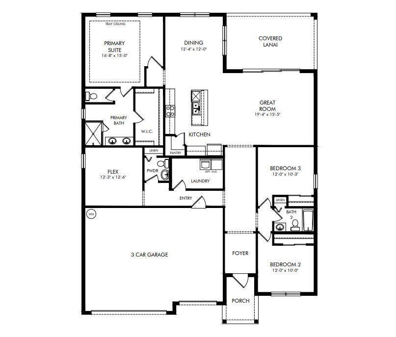 5579 HAMPTON PARK Circle, Vero Beach, FL 32966 Floorplan