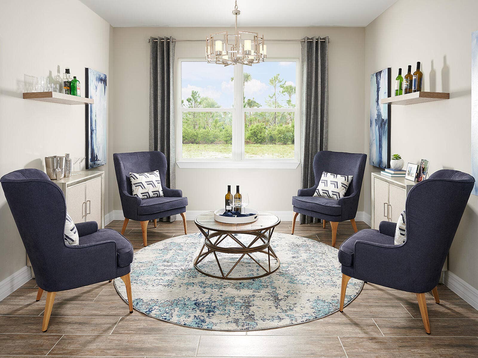 5585 HAMPTON PARK Circle, Vero Beach, FL 32966 Photos are not of the actual home, but are photos of the builder home with same floorplan with similar interior finishes.