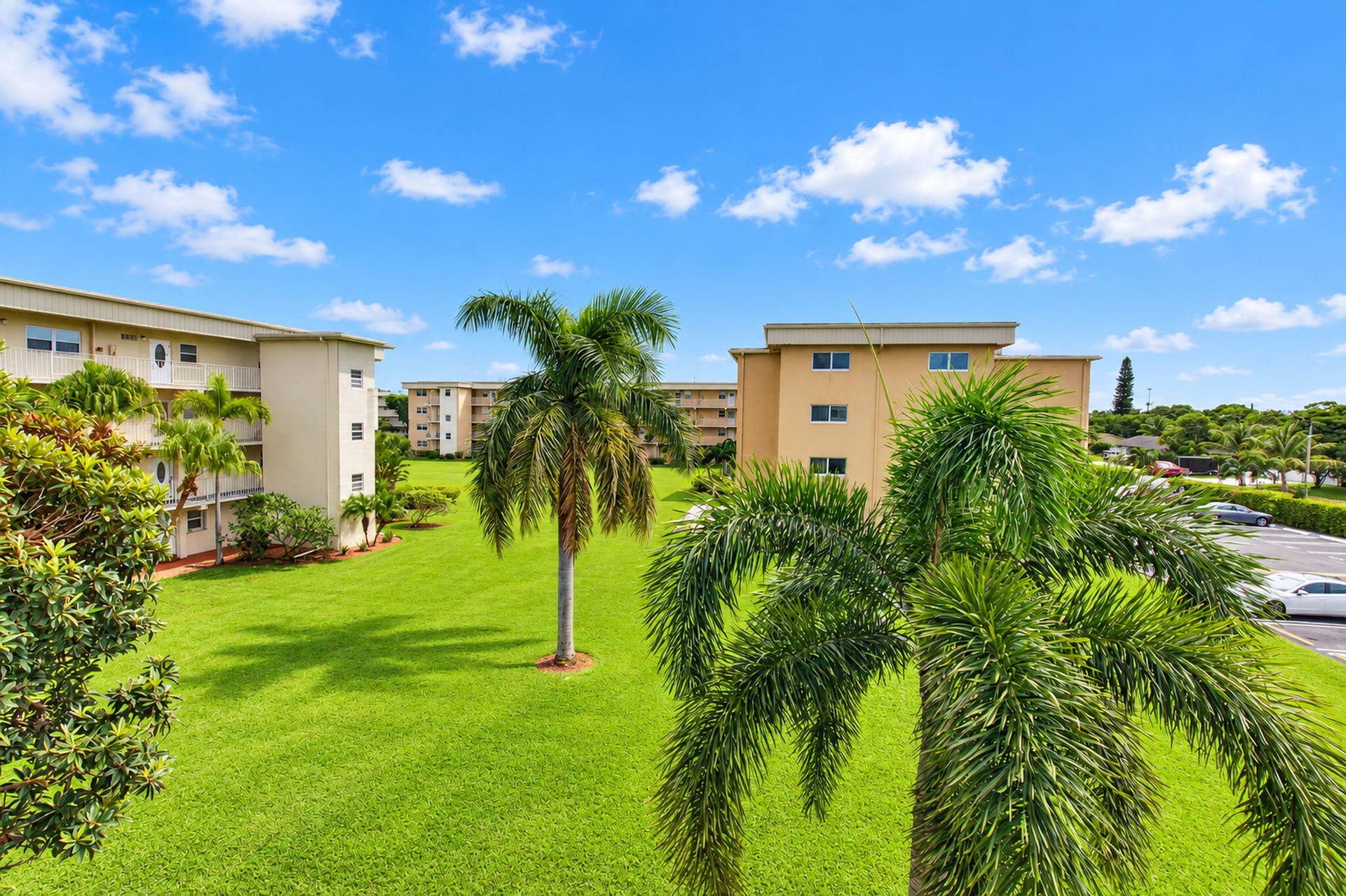 Garden view from Unit