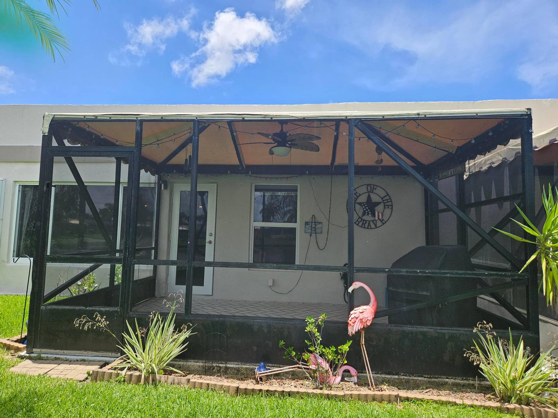 18999 STEWART Circle, #6, Boca Raton, Boca Raton, FL 33496 back patio 2