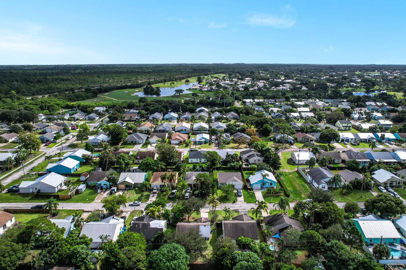 5806 SE Wilsie Drive, Stuart, FL 34997 Aerial
