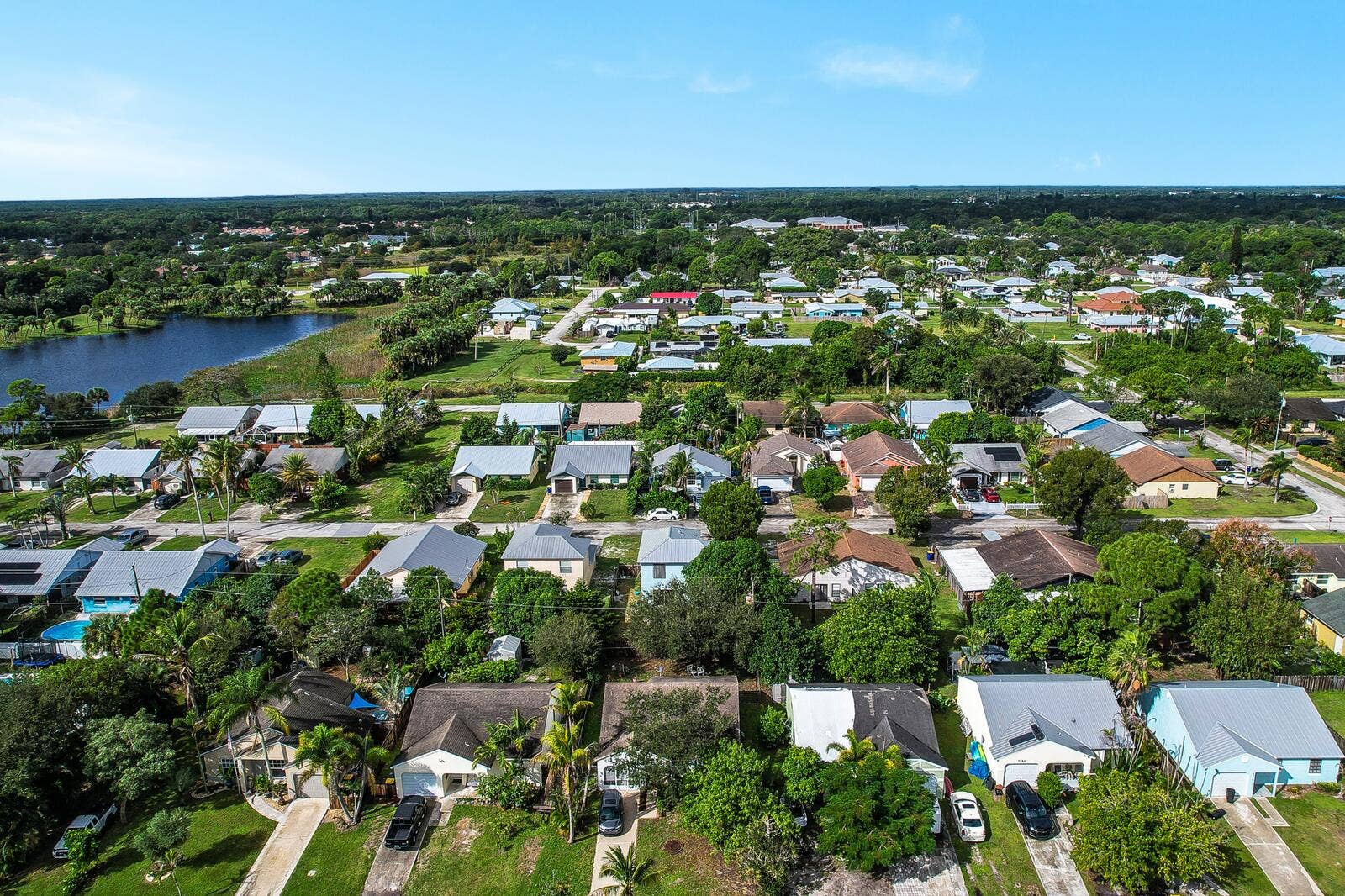 5806 SE Wilsie Drive, Stuart, FL 34997 Aerial