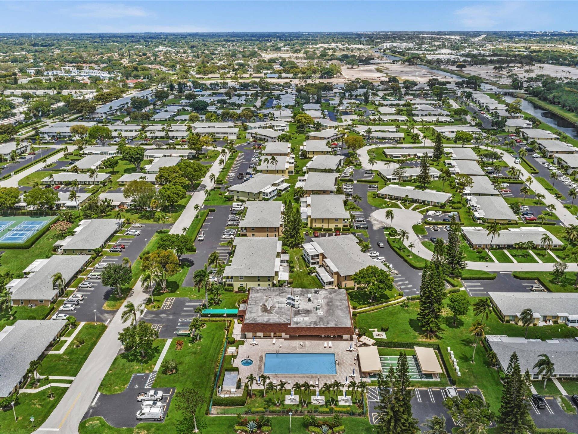 1151 CALAMONDIN Terrace, #103, Delray Beach, FL 33445 Aerial View