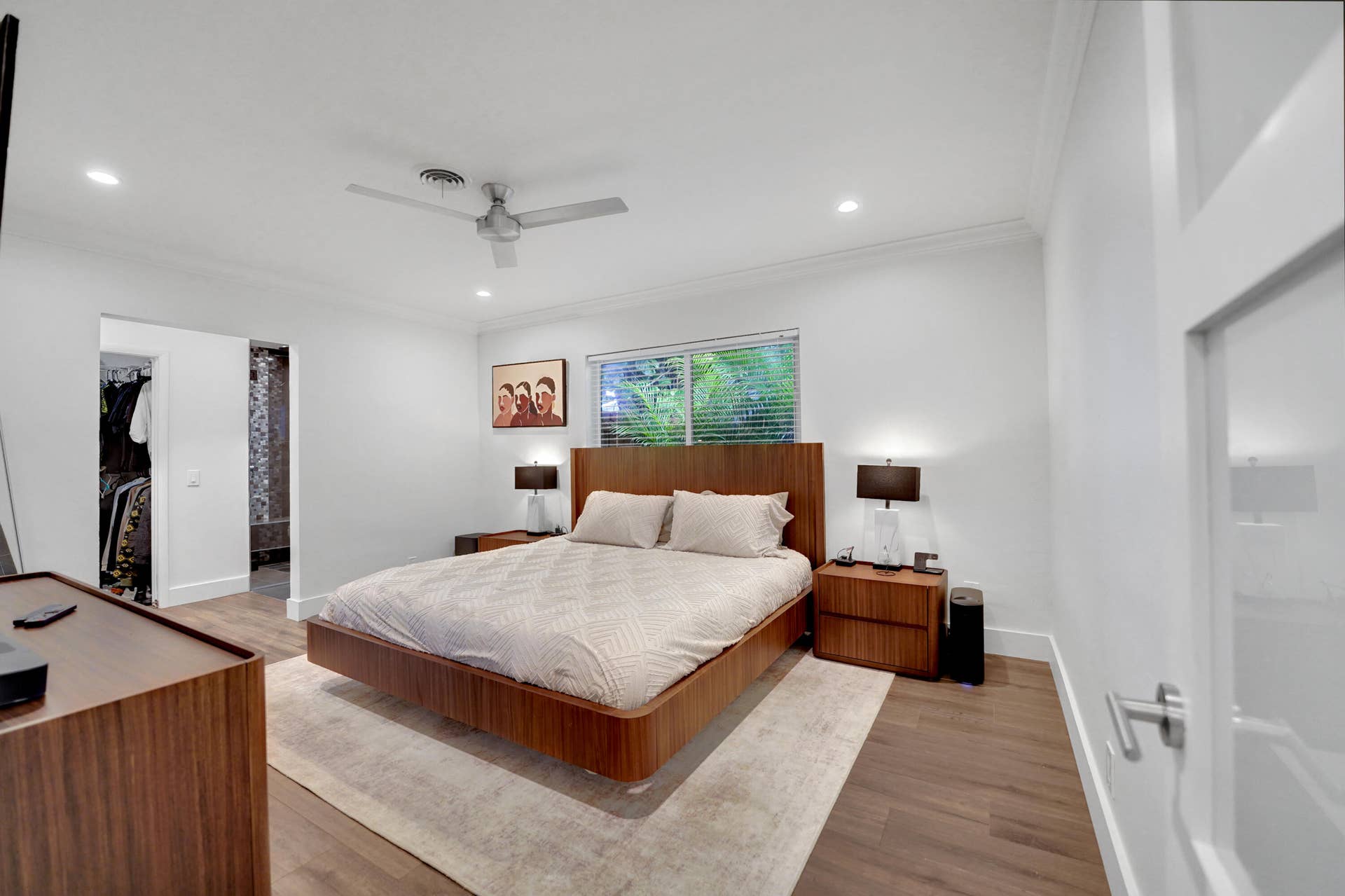 380 NW 35TH Court, Oakland Park, FL 33309 Room featuring recessed lighting, and a ceiling fan