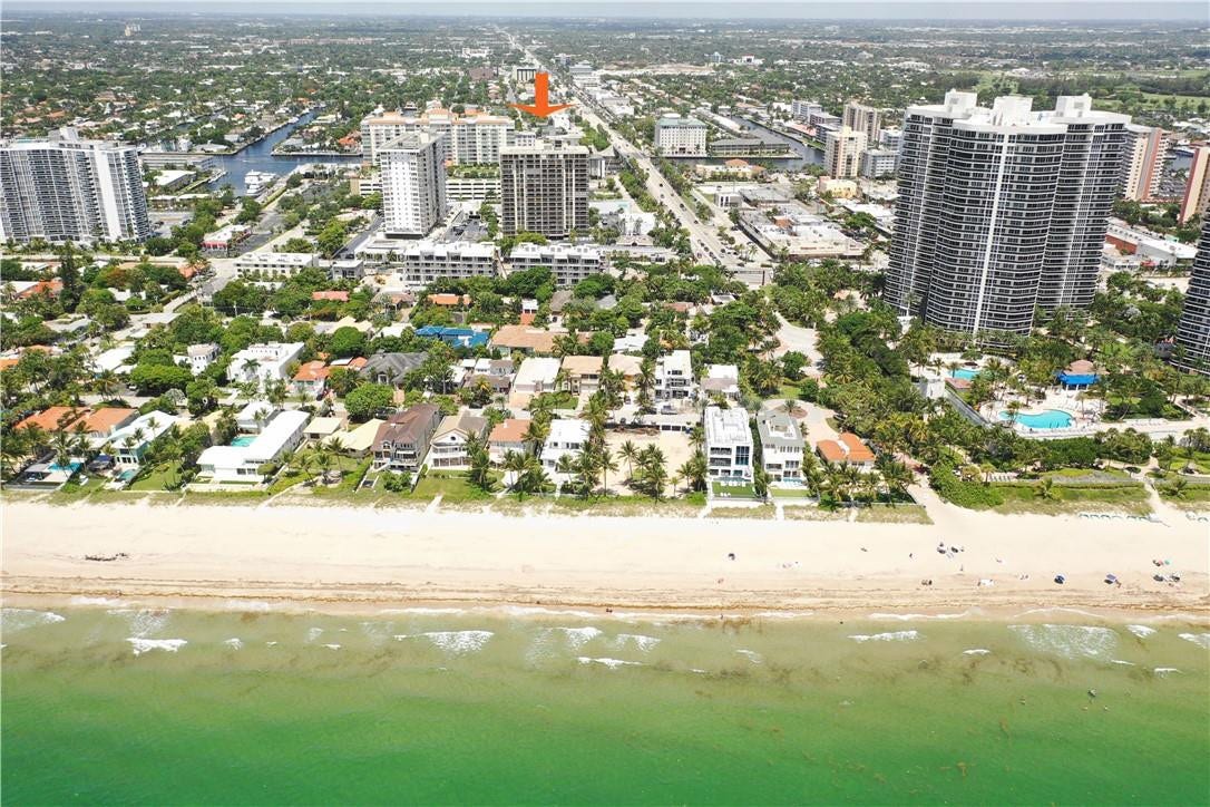 3031 N Ocean Boulevard, #1502, Fort Lauderdale, FL 33308 Just a few steps to the ocean