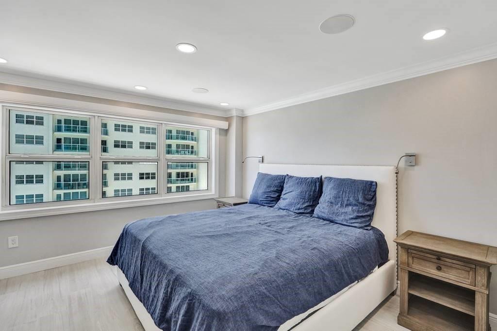 The second bedroom also has a walk in closet.
