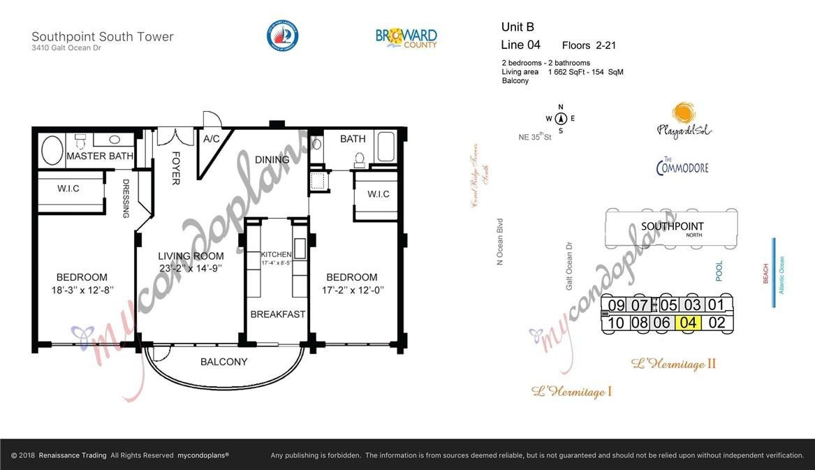 3400 Galt Ocean Drive, #1104 S, Fort Lauderdale, FL 33308 Photo 53
