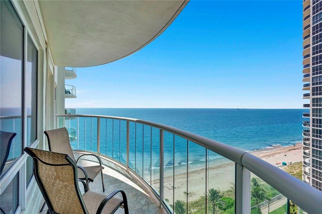 3400 Galt Ocean Drive, #1104 S, Fort Lauderdale, FL 33308 This could be your view! This apartment faces east/southeast, resulting in a bright and sunny balcny and apartment, overlooking the beach and the beautiful grounds of the L'Hermitage.