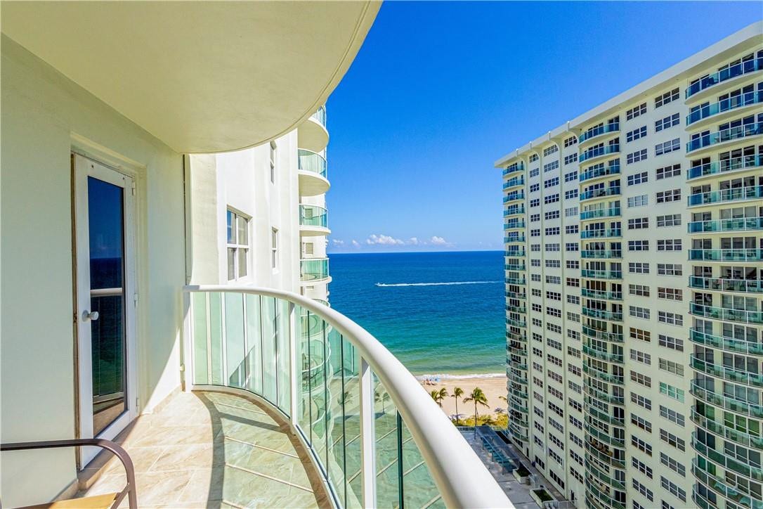 south views from the balcony