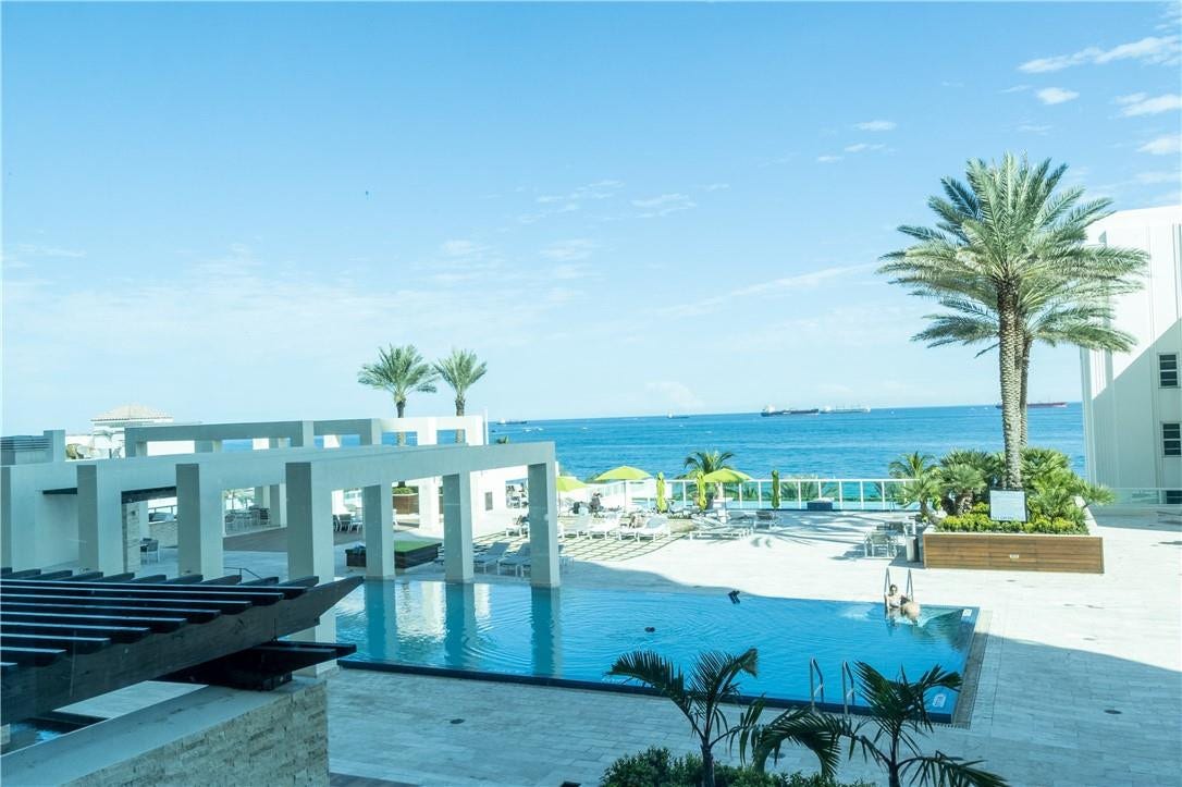 View from the balcony.