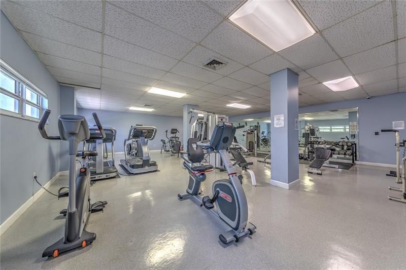 One of Southpoint's gyms.