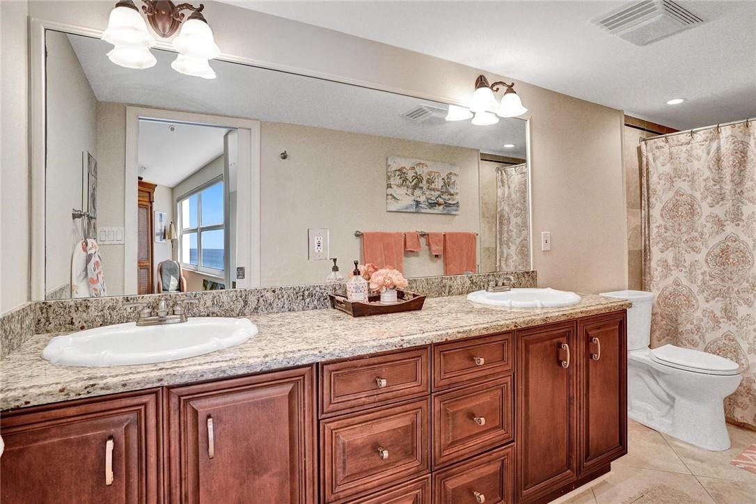 Primary bathroom.