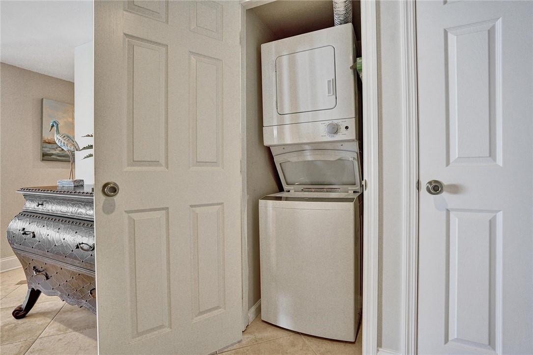 Washer and dryer.