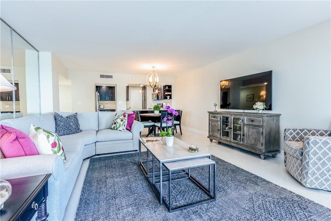 3430 Galt Ocean Drive, #410, Fort Lauderdale, FL 33308 living room w