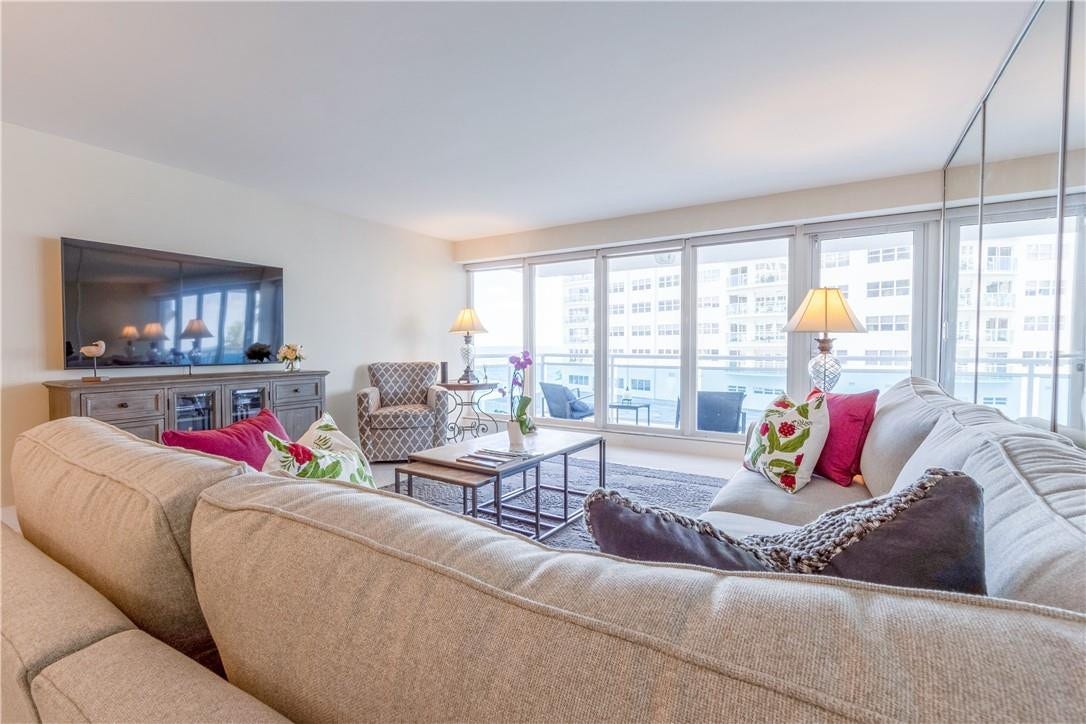 3430 Galt Ocean Drive, #410, Fort Lauderdale, FL 33308 living room