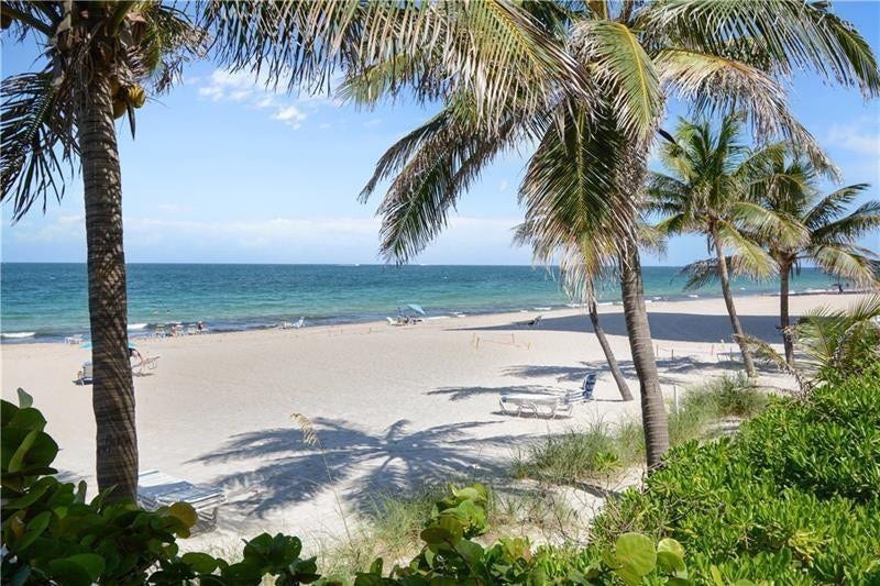 Our beach, facing south.