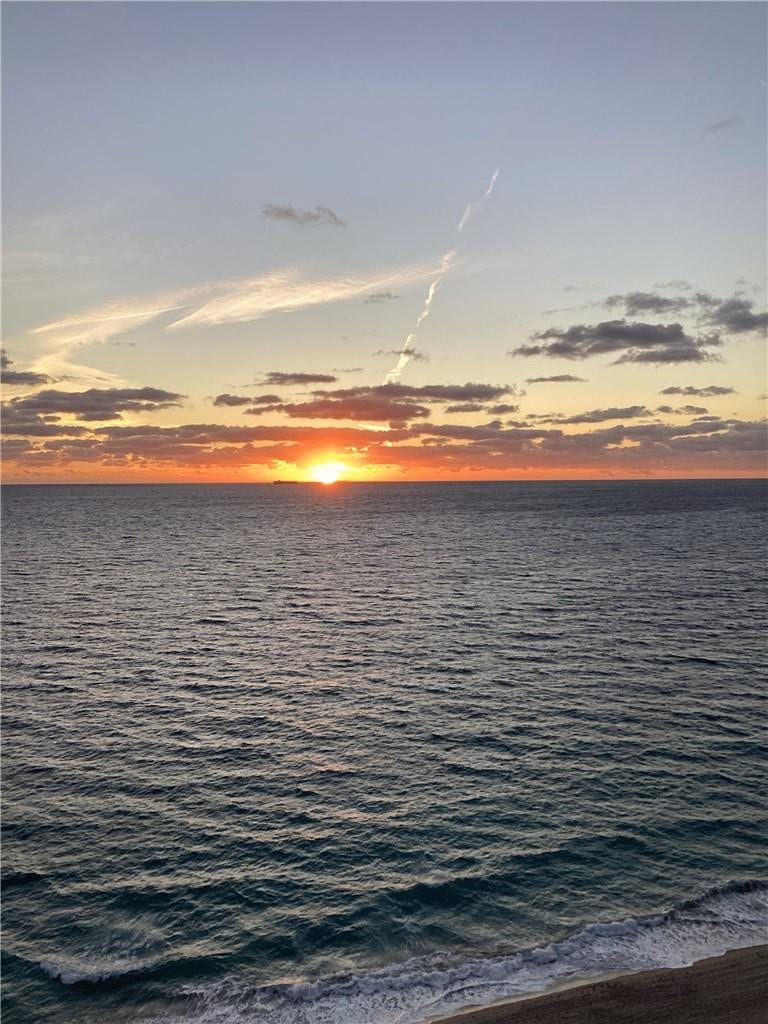 Watch the sun come up over the ocean every morning.