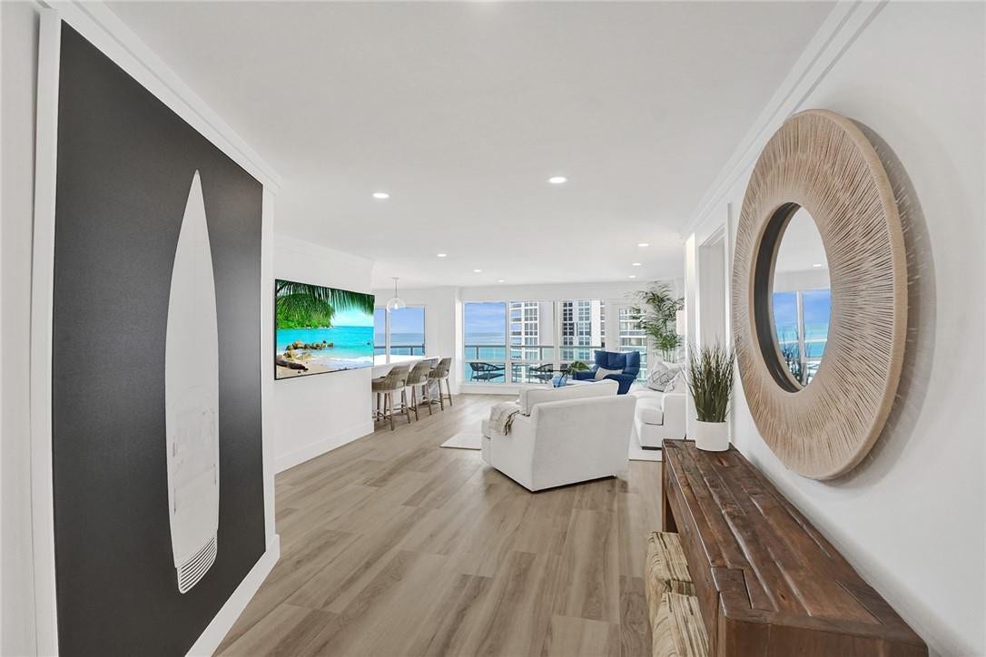 3400 Galt Ocean Drive, #1704 S, Fort Lauderdale, FL 33308 From the minute you enter this stunning 2 bedroom, 2 bath southeast facing apartment, you will see that this is truly a very special ocean front apartment for sale on the beach here in east Fort Lauderdale.