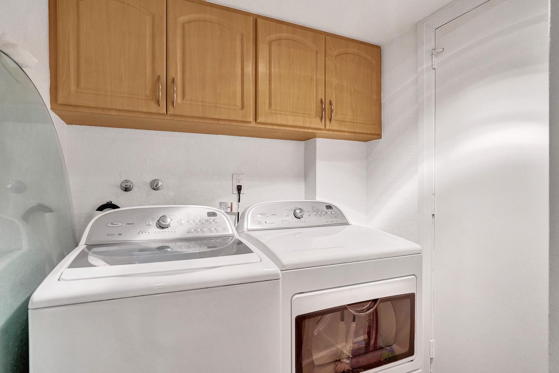 Laundry area