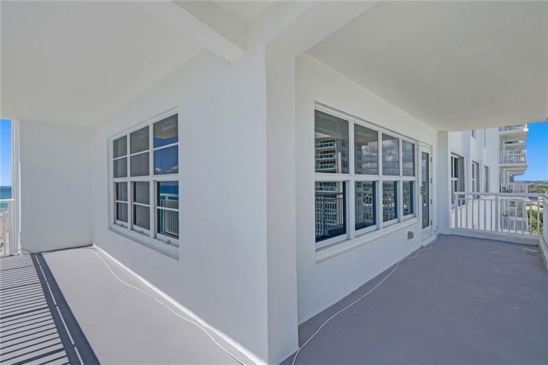3850 Galt Ocean Drive, #711, Fort Lauderdale, FL 33308 wrap around balcony