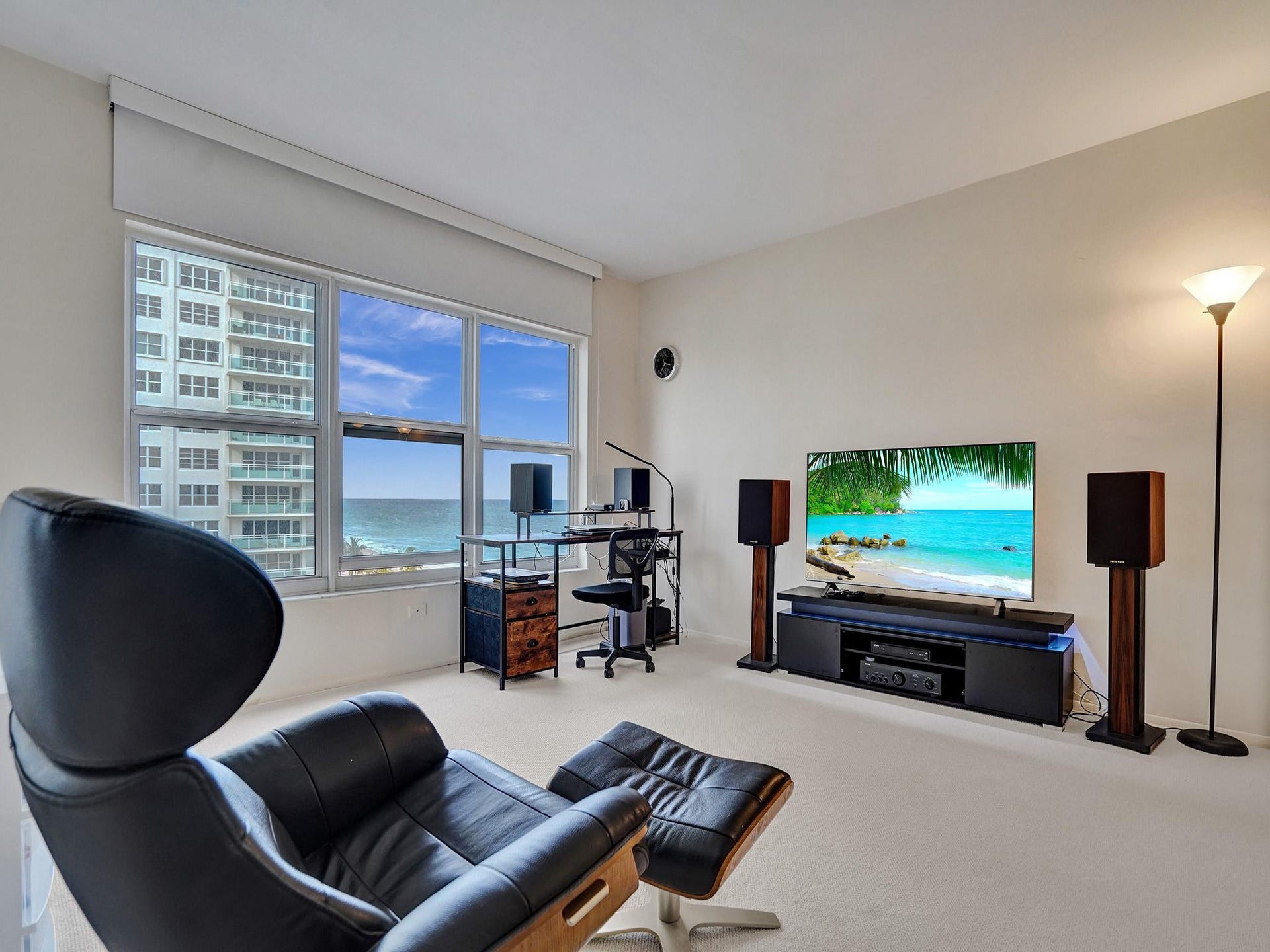 3850 Galt Ocean Drive, #711, Fort Lauderdale, FL 33308 2nd bedroom currently used as an office/den
