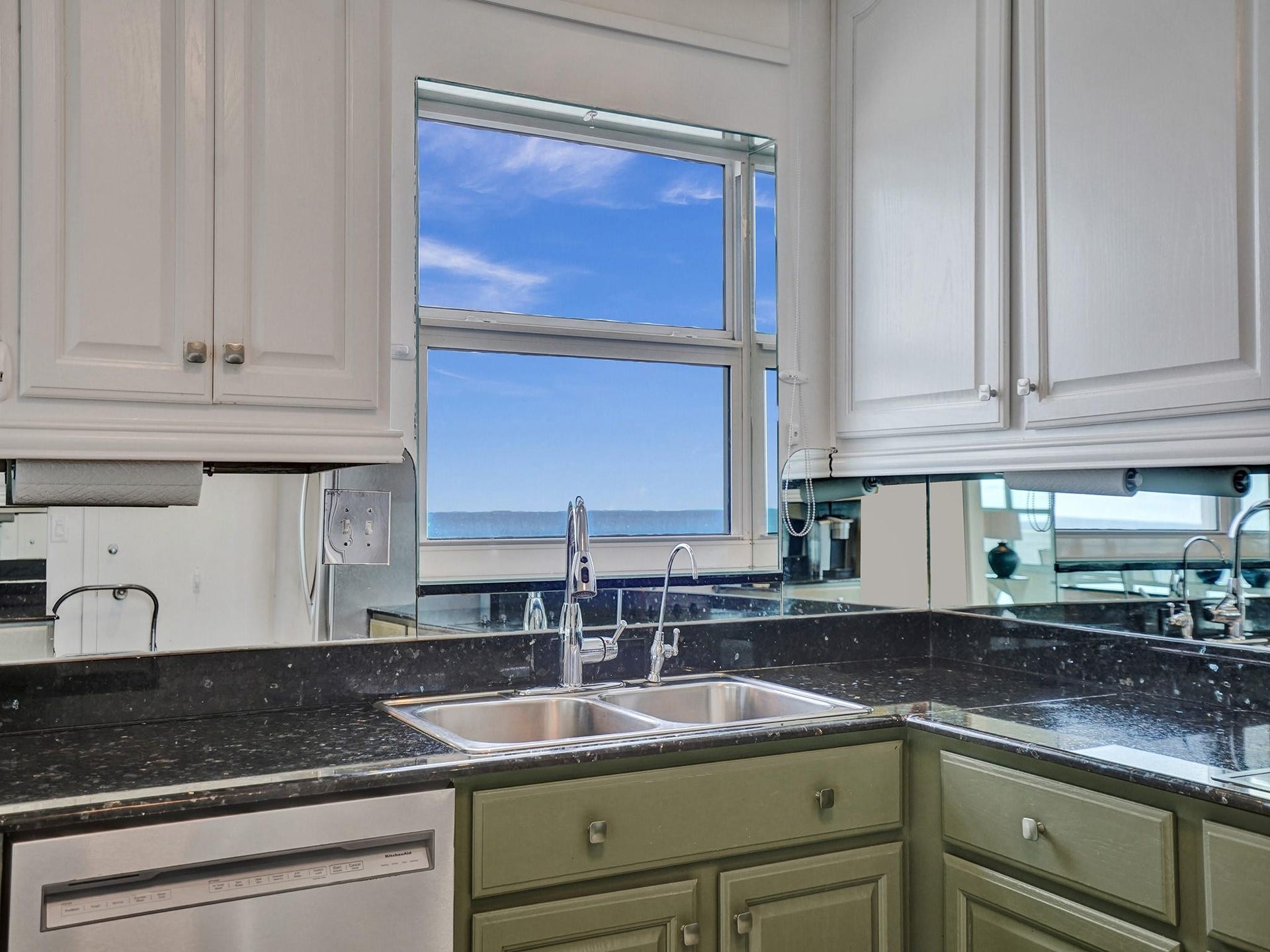 3850 Galt Ocean Drive, #711, Fort Lauderdale, FL 33308 window overlooking the ocean