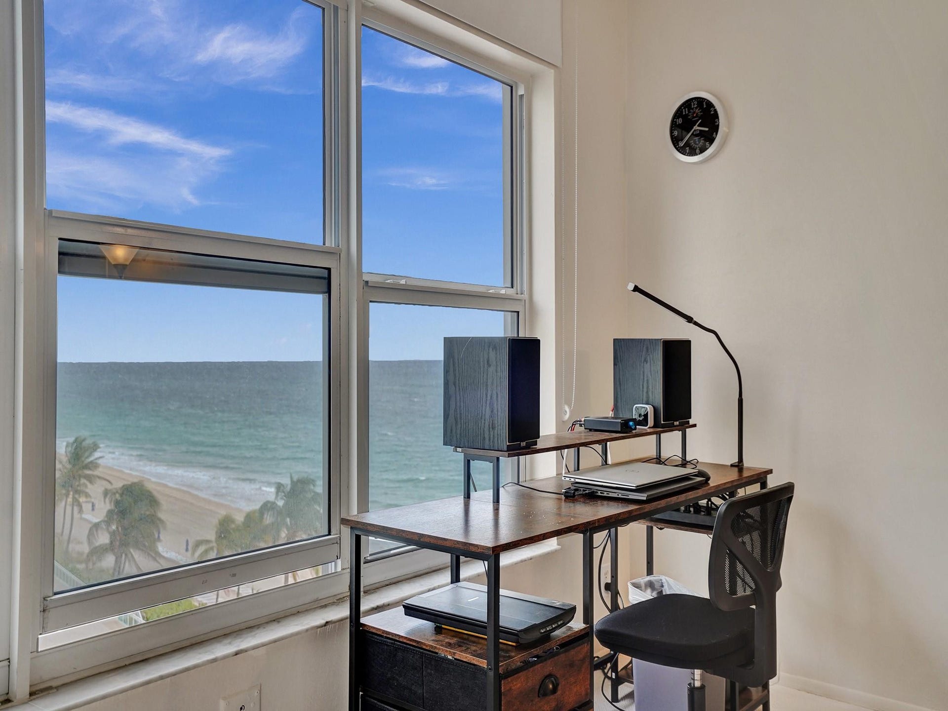 3850 Galt Ocean Drive, #711, Fort Lauderdale, FL 33308 2nd bedroom currently used as an office/den