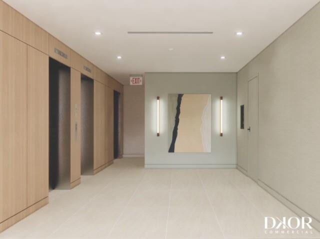 4010 Galt Ocean Drive, #807, Fort Lauderdale, FL 33308 Artist's rendering of renovated elevator bank