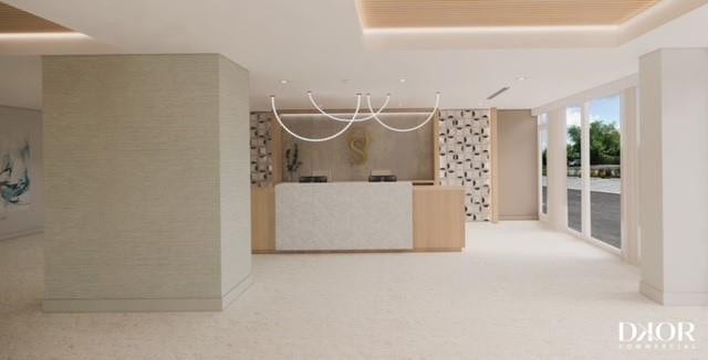 4010 Galt Ocean Drive, #807, Fort Lauderdale, FL 33308 Artist's rendering of renovated lobby