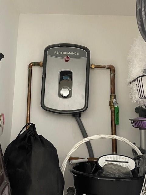 1530 S Ocean Boulevard, #203, Lauderdale By The Sea, FL 33062 The owner installed a tankless hot water heater.